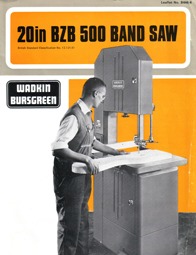 Wadkin BZB 500 Bandsaw